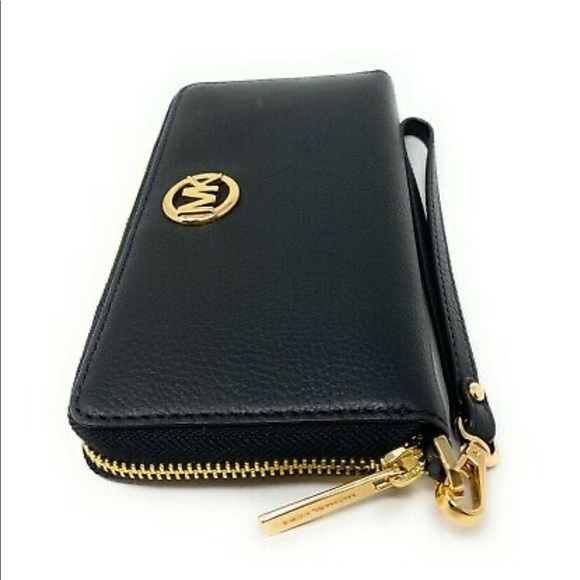 Michael Kors Fulton Lg Flat Phone Case Wristlet - Picture 16 of 16